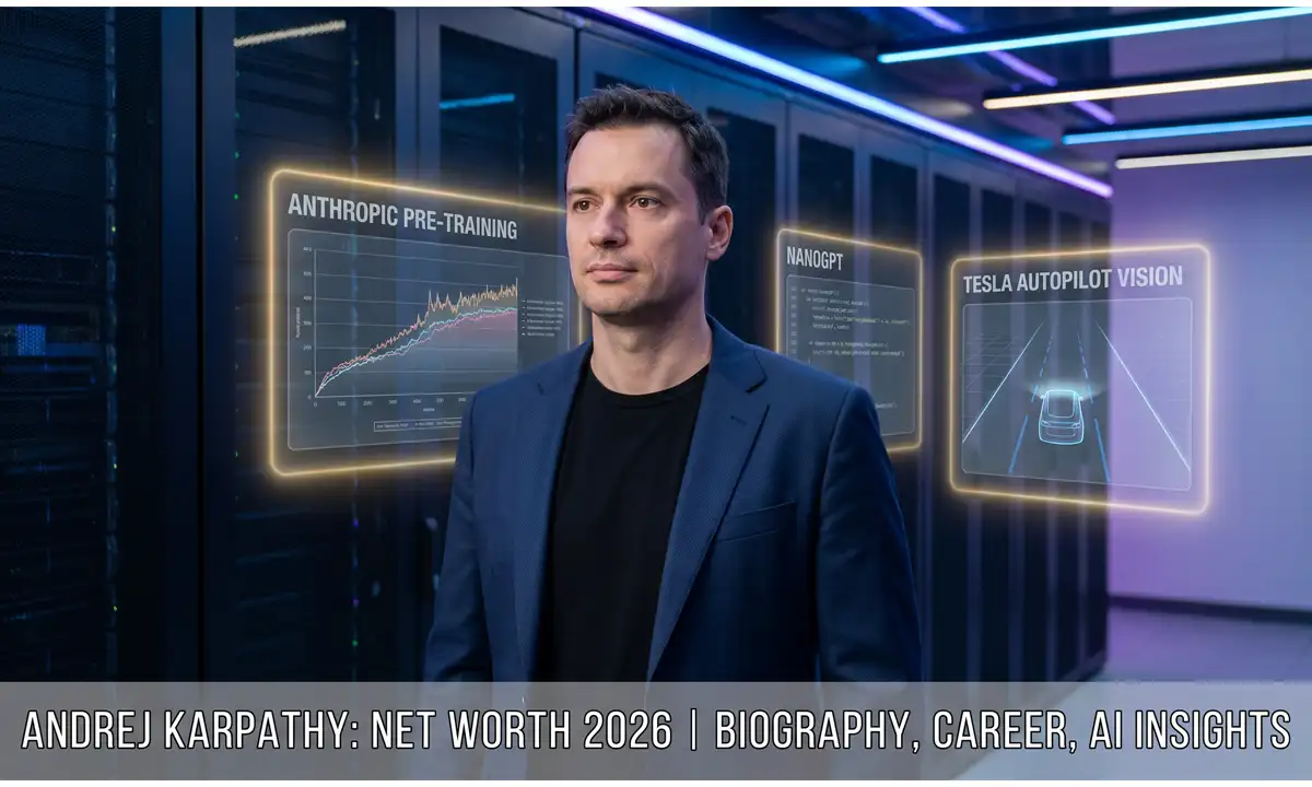 Andrej Karpathy Net Worth 2026: Biography, Career, and AI Insights