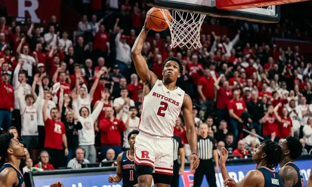 Dylan Harper Rutgers Scarlet Knights freshman record