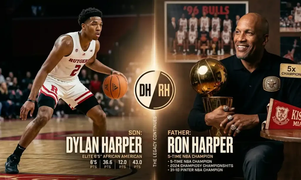 Ron Harper and Dylan Harper basketball legacy