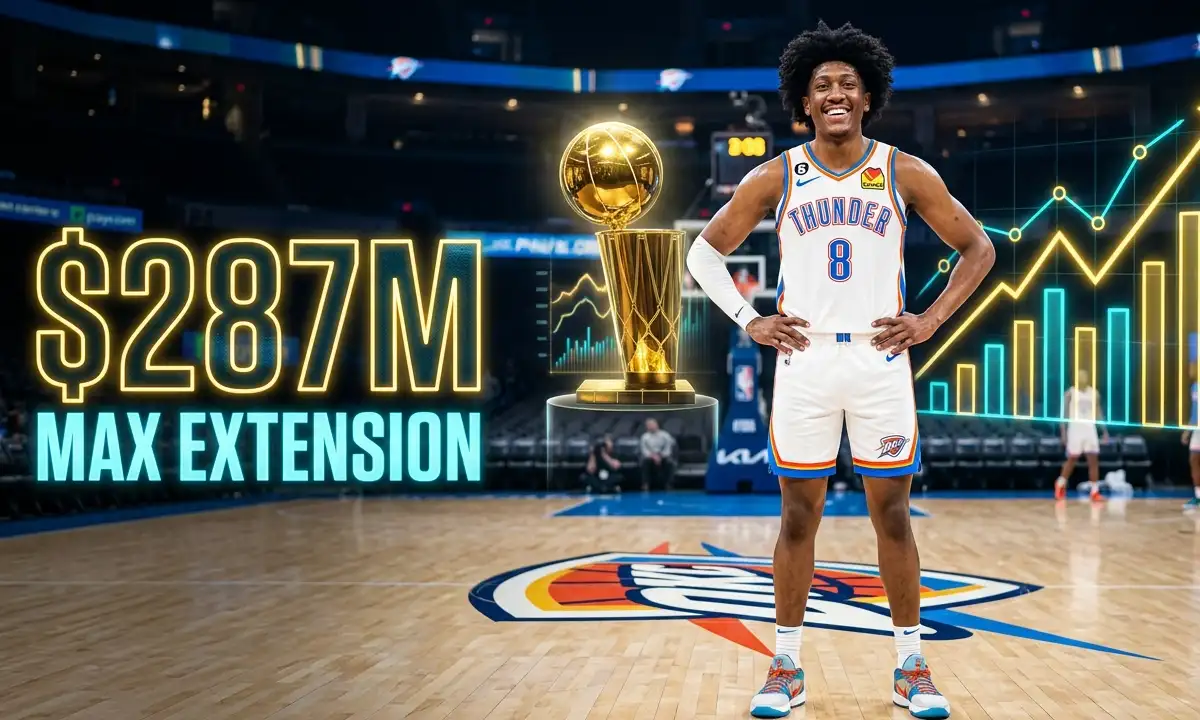 Jalen Williams Net Worth: How the OKC Star Secured a $287M Payday!