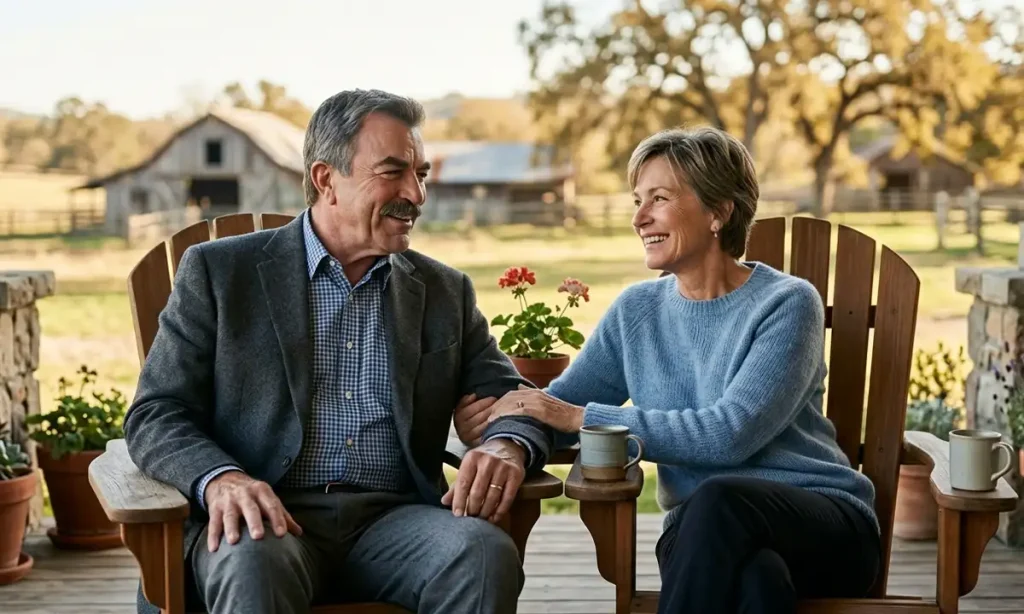 Tom Selleck and his wife Jillie Mack.