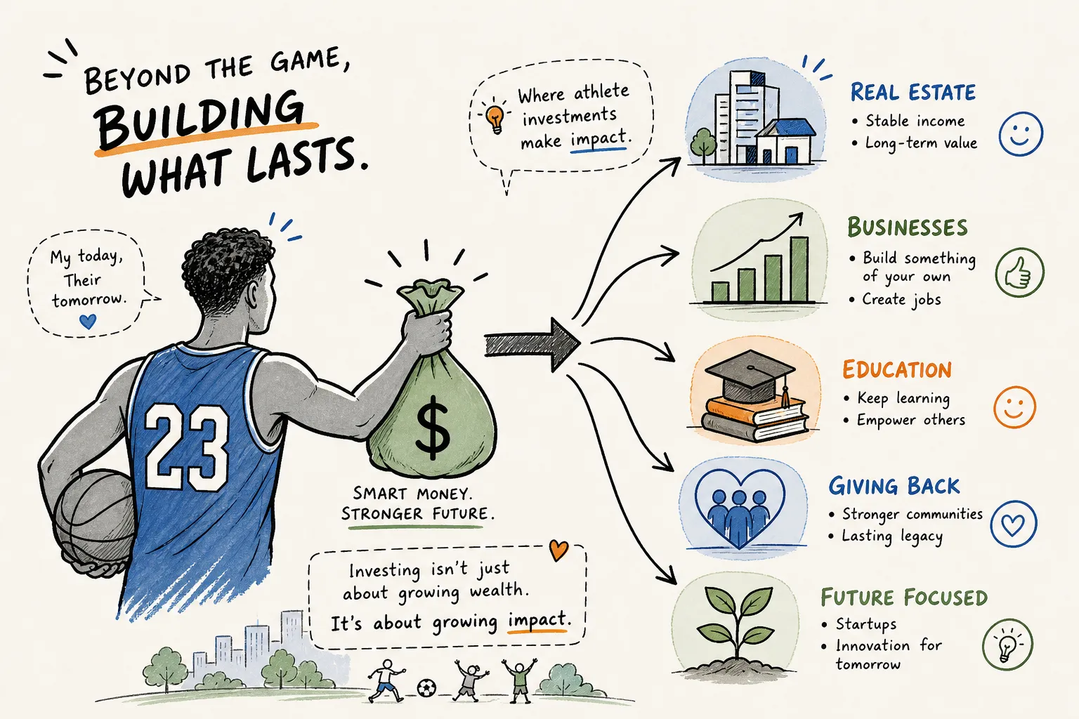 Athlete investments: where sports money really goes