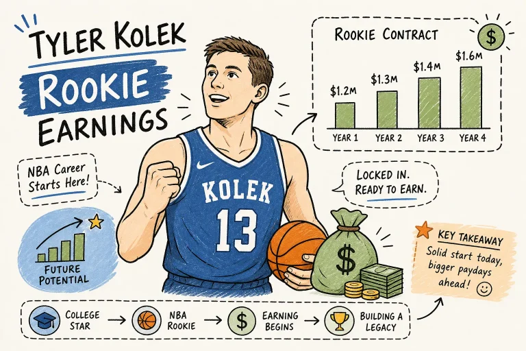 Tyler Kolek Net Worth: NBA Rookie Earnings Breakdown